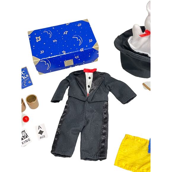 Madeline 8" Pepito DOLL CLOTHES Magician Costume & Accessories Set Magic Hat + - Picture 5 of 6